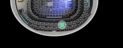 Seat view from Mezzanine