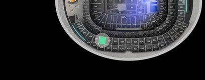 Seat view from Mezzanine