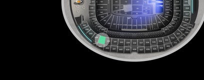 Seat view from Mezzanine