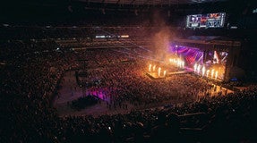 Seat view from Mezzanine