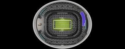 Seat view from Mezzanine