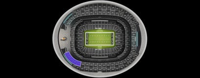 Seat view from Mezzanine Sideline