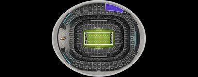 Seat view from Upper Sideline