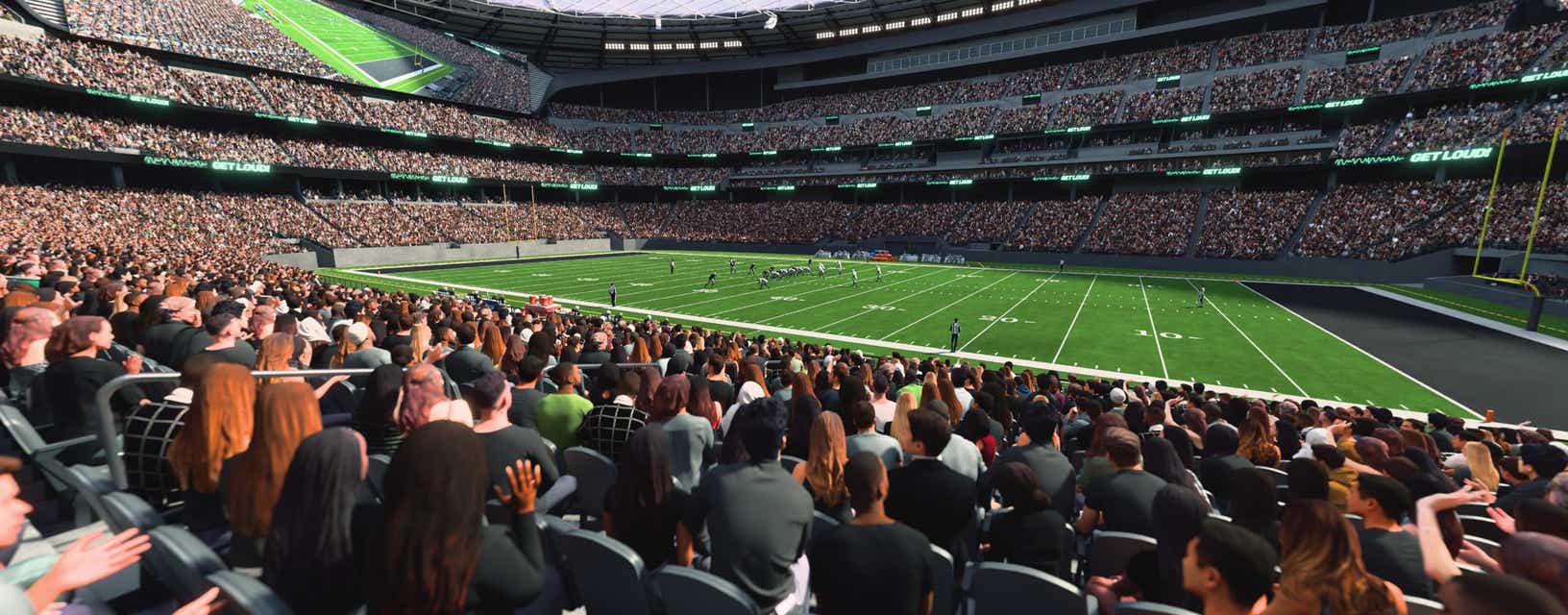 Seat view from Club