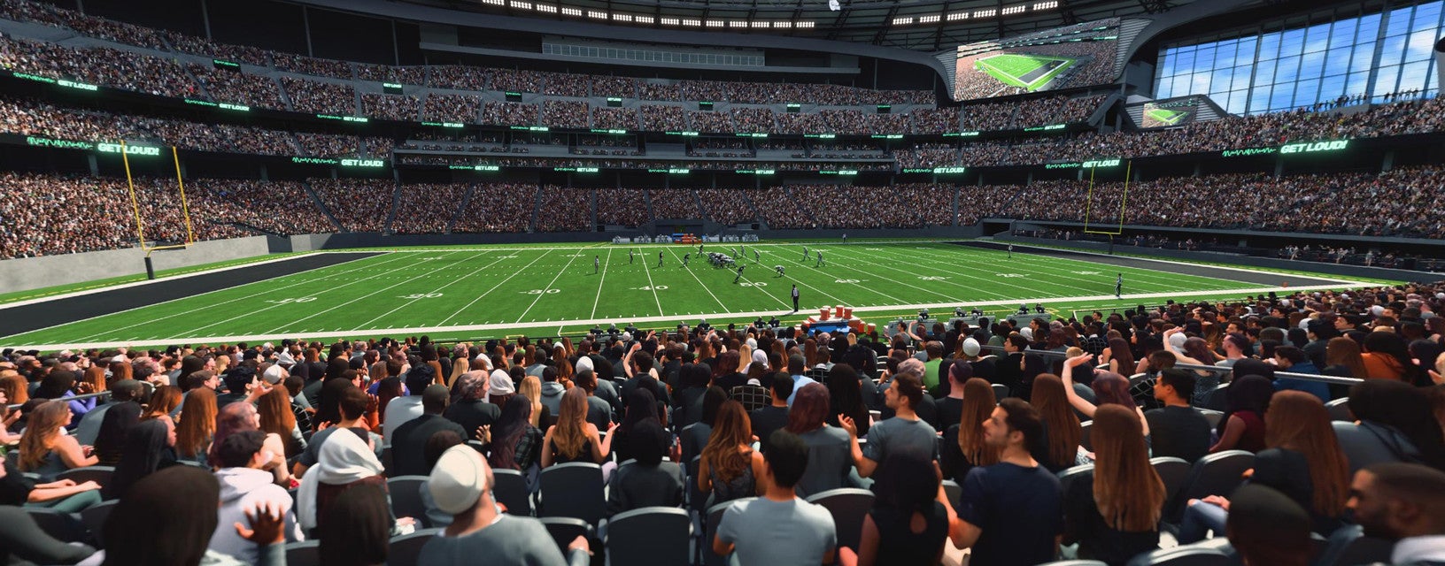 Seat view from Club