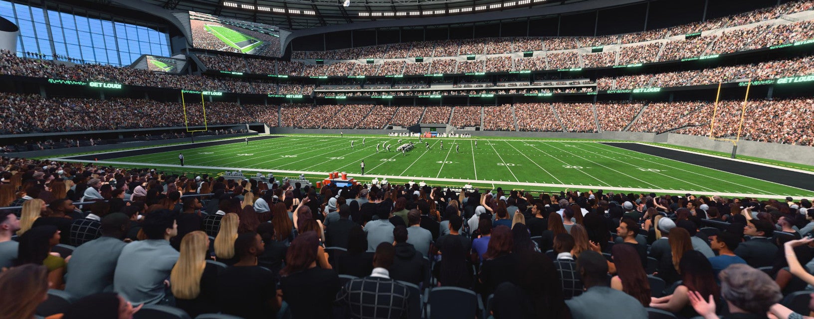 Seat view from Club