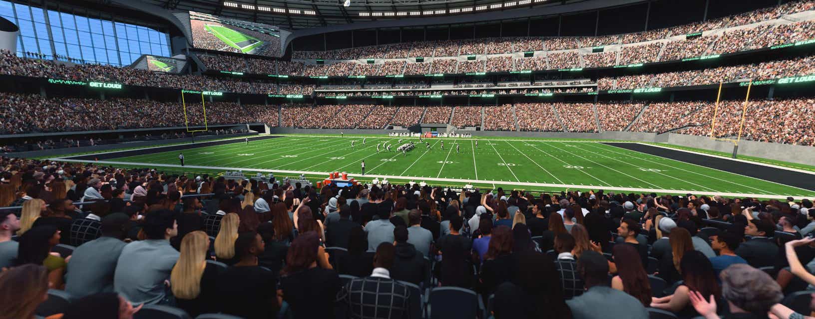 Seat view from Club