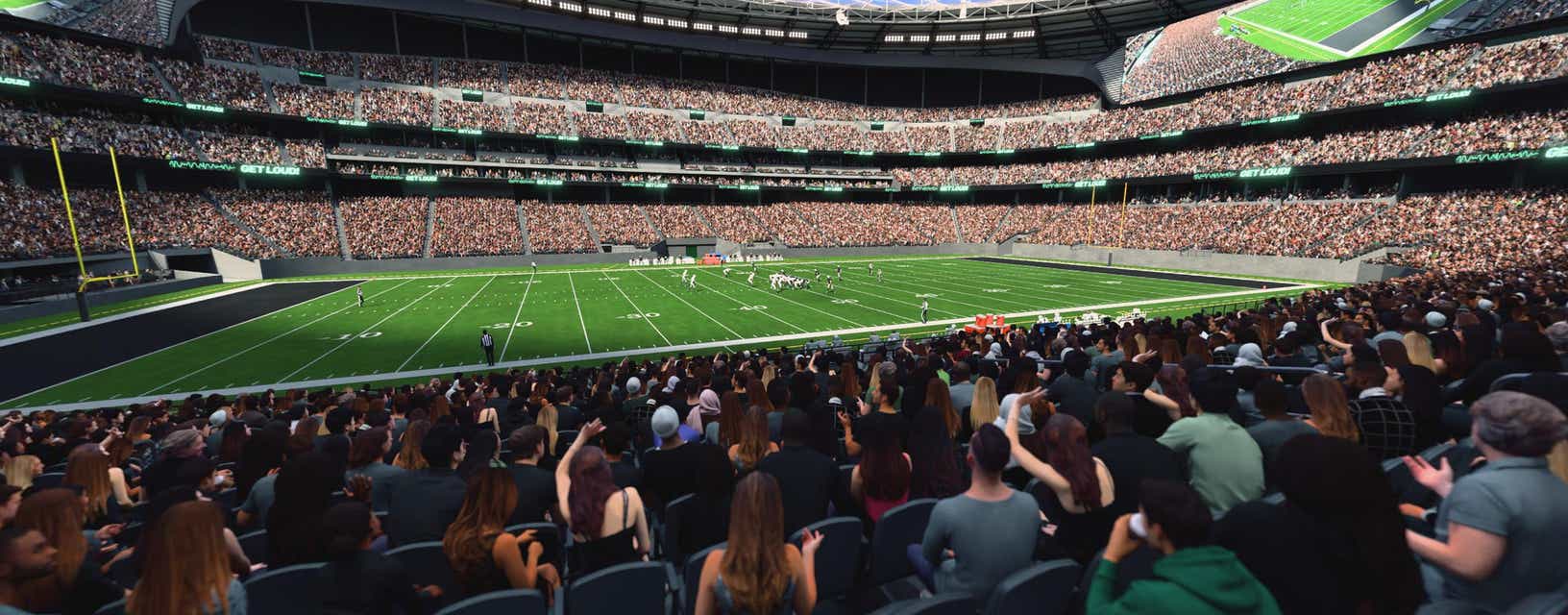 Seat view from Club