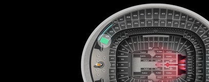 Seat view from Mezzanine