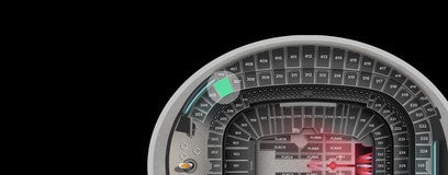 Seat view from Mezzanine