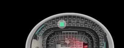 Seat view from Mezzanine