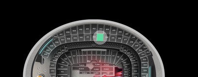 Seat view from Mezzanine