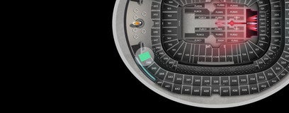 Seat view from Mezzanine