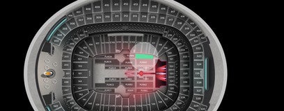 Seat view from Floor