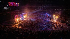 Seat view from Mezzanine