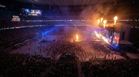 Seat view from Mezzanine