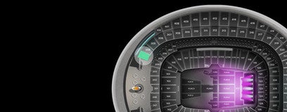 Seat view from Mezzanine