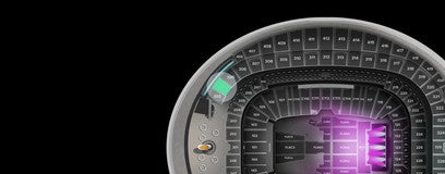 Seat view from Mezzanine