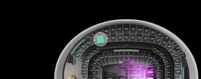 Seat view from Mezzanine