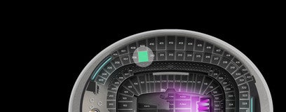 Seat view from Mezzanine