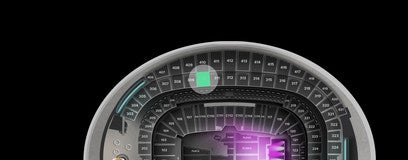 Seat view from Mezzanine