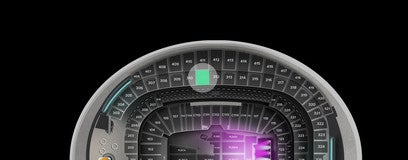 Seat view from Mezzanine