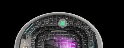 Seat view from Mezzanine