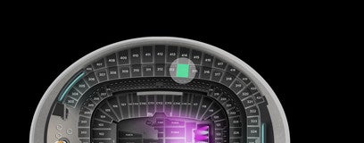 Seat view from Mezzanine