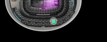 Seat view from Mezzanine