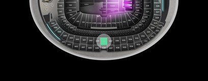 Seat view from Mezzanine