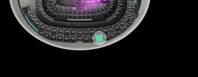 Seat view from Upper