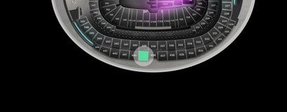 Seat view from Upper