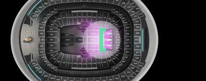 Seat view from Pit GA