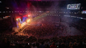 Seat view from Mezzanine