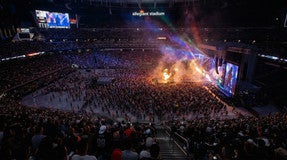 Seat view from Mezzanine