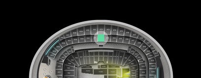 Seat view from Mezzanine
