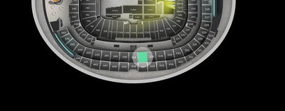 Seat view from Mezzanine
