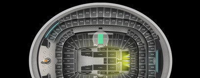 Seat view from Club