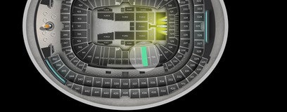Seat view from Club