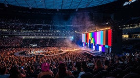 Seat view from Club