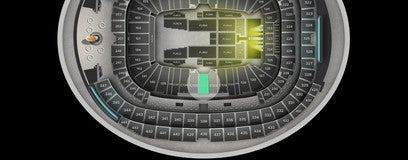 Seat view from Club