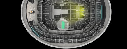 Seat view from Club