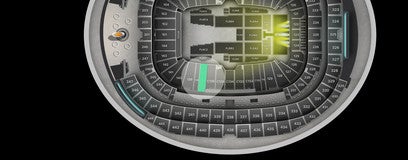 Seat view from Club