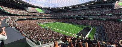 Seat view from Loge
