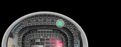 Seat view from Mezzanine