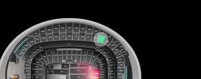 Seat view from Mezzanine