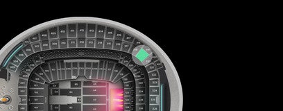 Seat view from Mezzanine