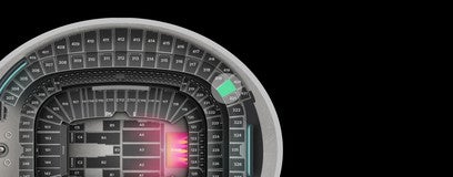 Seat view from Mezzanine