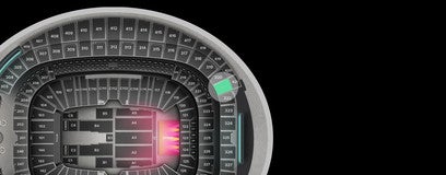 Seat view from Mezzanine