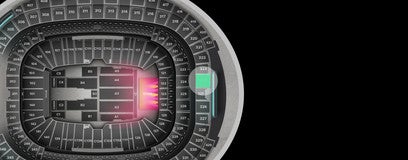 Seat view from Mezzanine